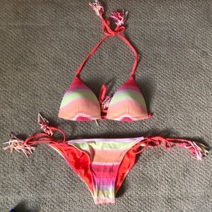 SUNSET COLORED BIKINI (brand new condition)